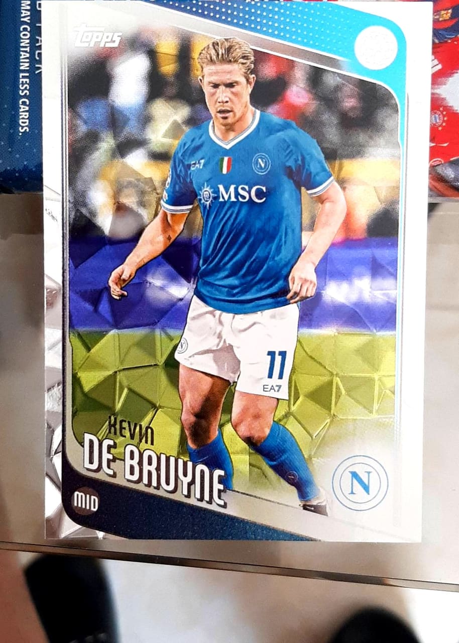 2026 Topps UEFA Champions League Kevin De Bruyne