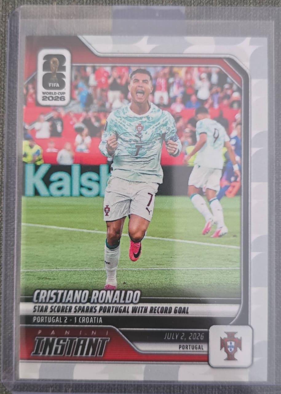 2026 Panini Instant FIFA World Cup 2026 Soccer Cristiano Ronaldo · Numerada 1/5483