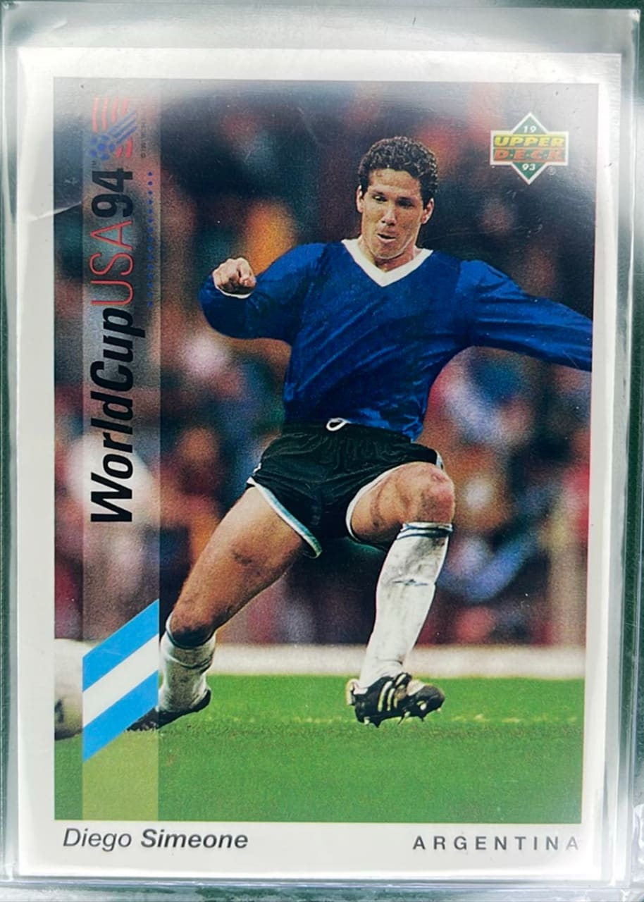 DIEGO CHOLO SIMEONE UPPER DECK WC 1994