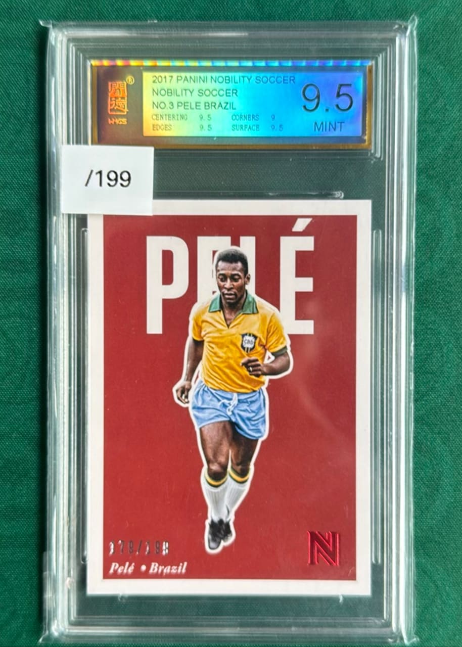 2017 Panini Nobility Soccer Pelé · Numerada 179/199