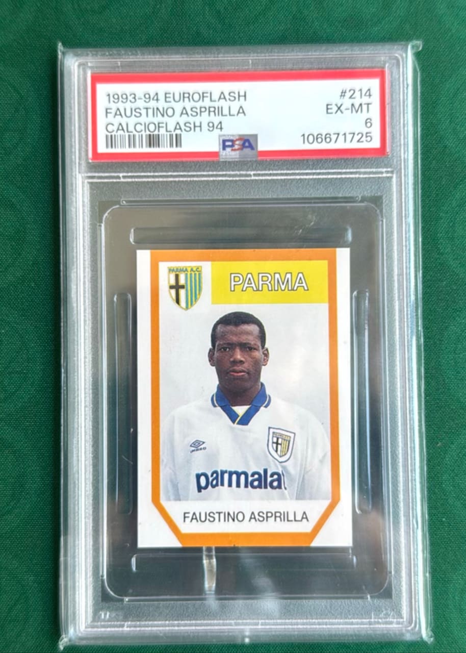 1993-94 Euroflash Calcioflash 94 Faustino Asprilla