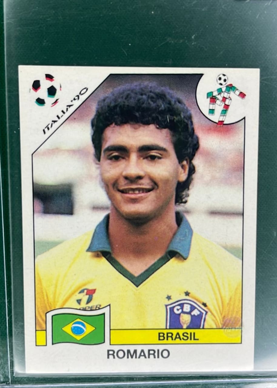 ROMARIO STICKER PANINI ITALIA 1990