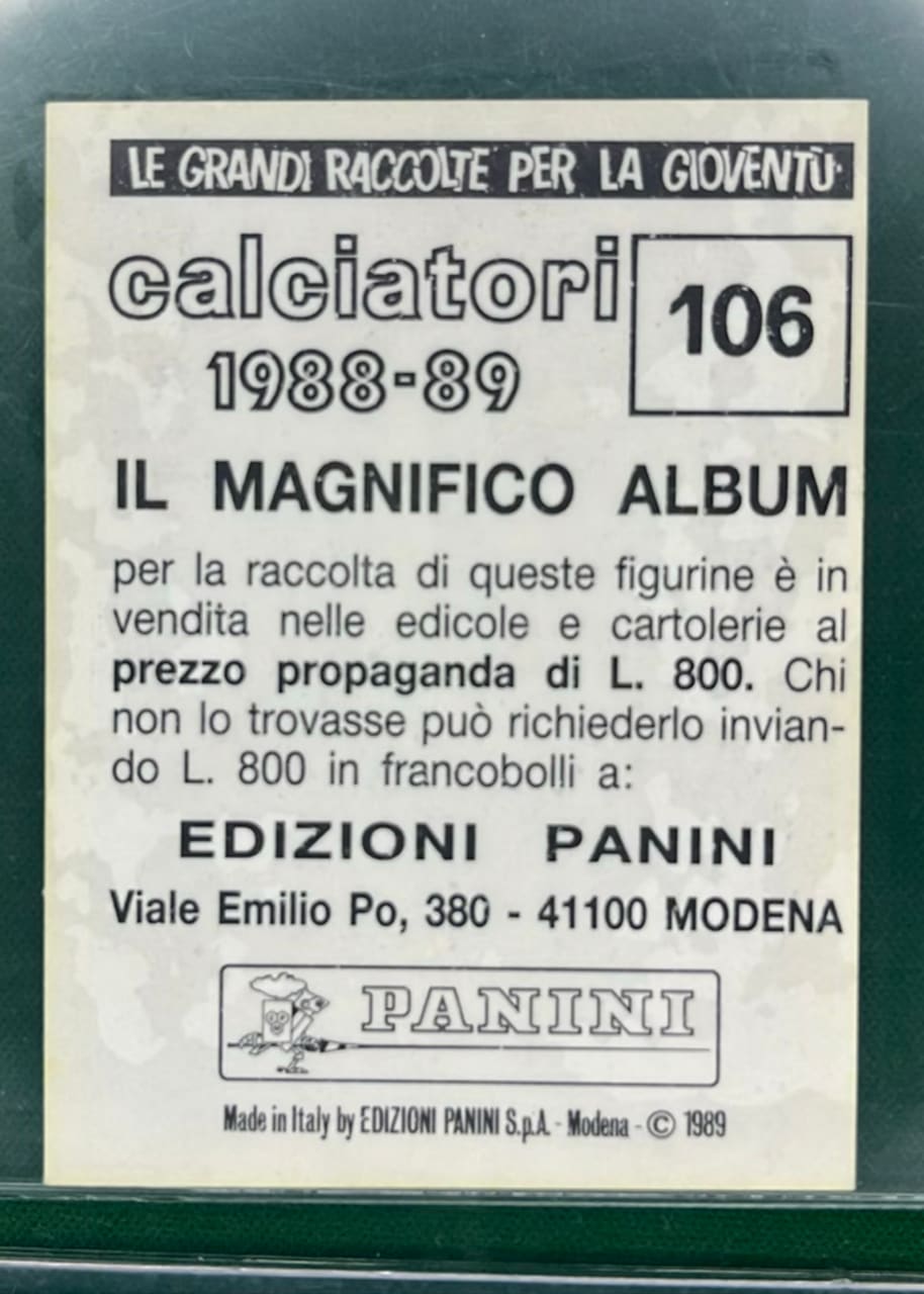 DUNGA PANINI STICKER IL MAGNIFICO ÁLBUM, foto 2