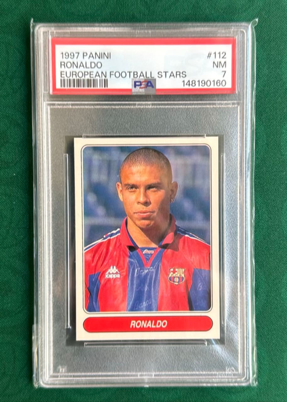 1997 Panini European Football Stars Ronaldo