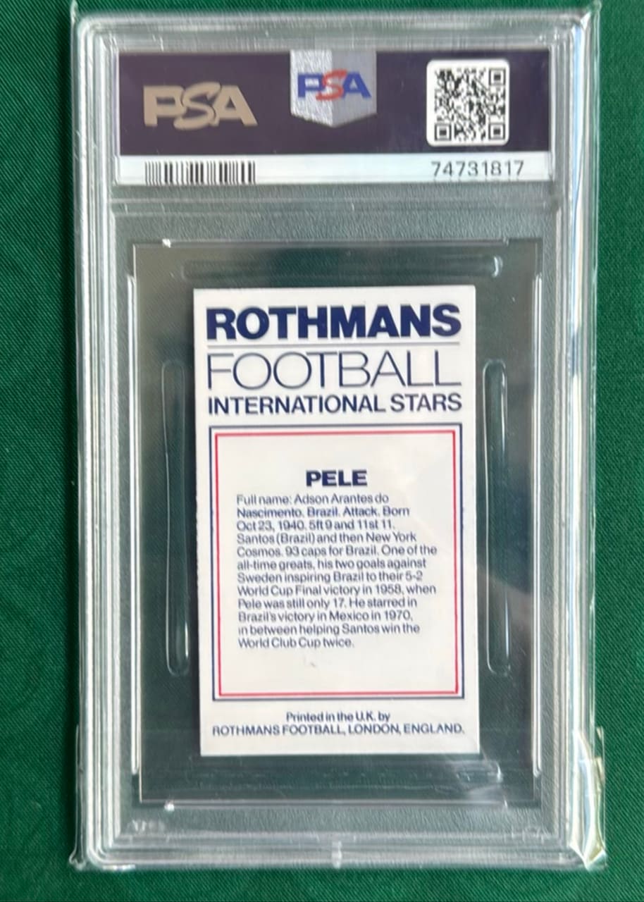 1984 Rothmans Football International Stars Pele, foto 2