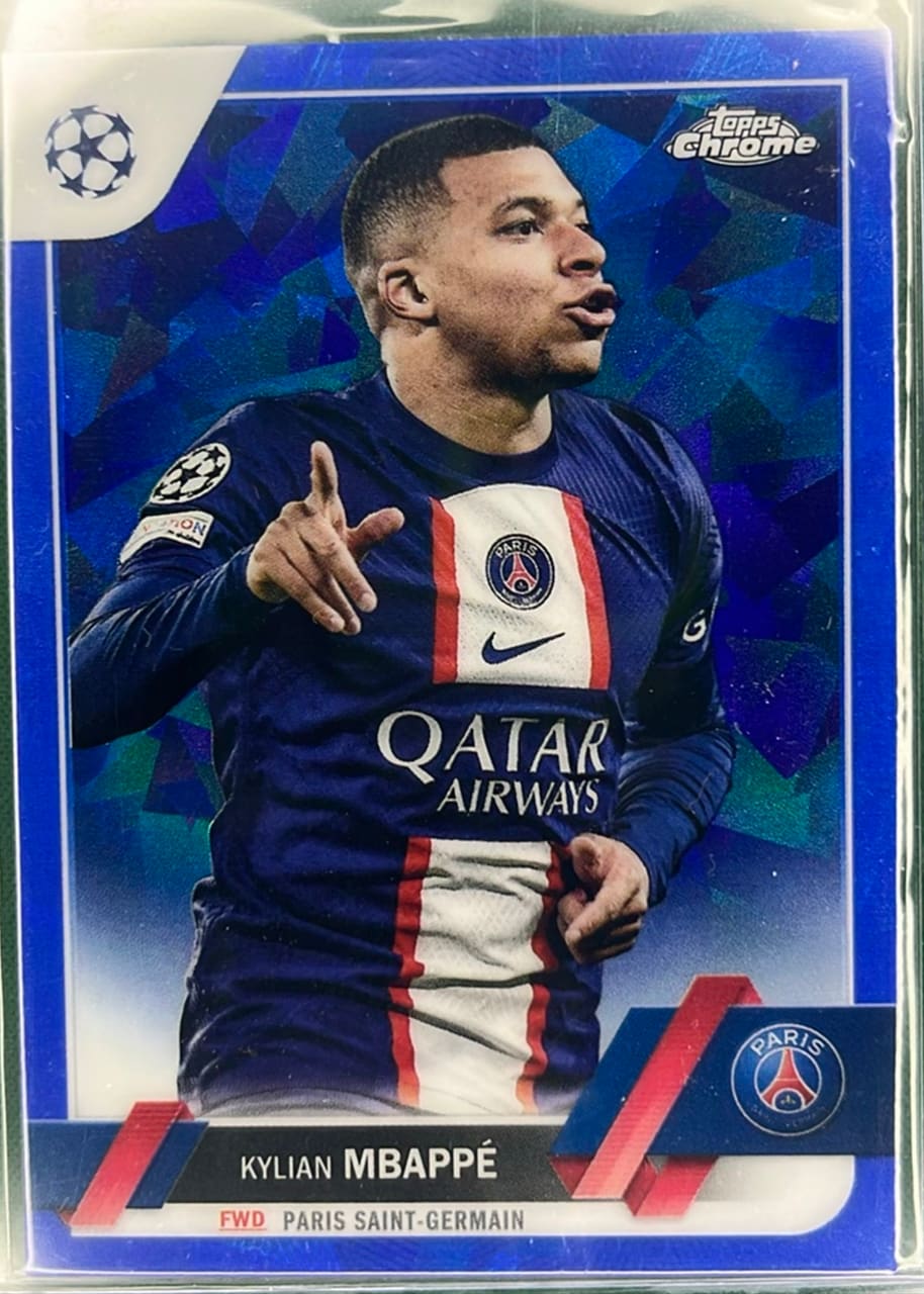KYLIAN MBAPPE TOPPS CHROME UEFA 23 24