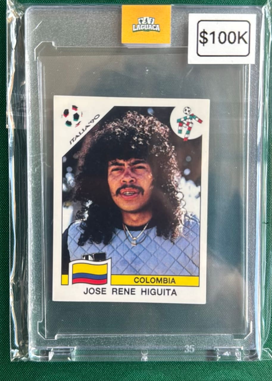 1990 Panini Italia '90 Jose Rene Higuita