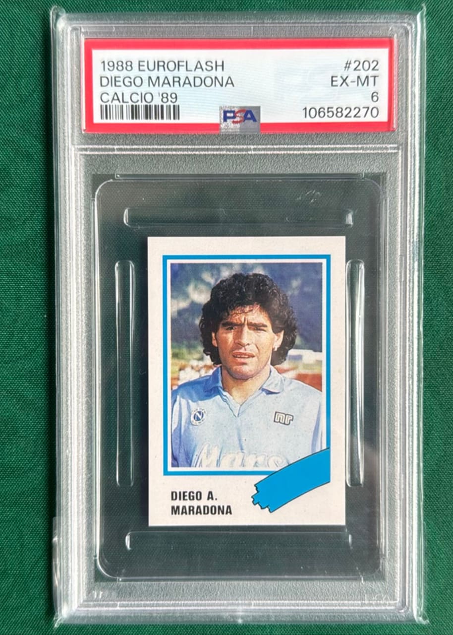 1988 Euroflash Calcio '89 Diego Maradona