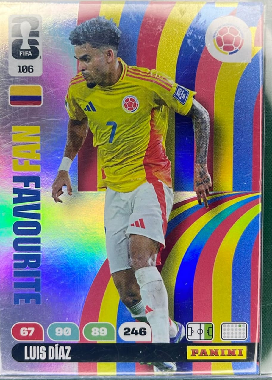 LUIS DÍAZ PANINI ADRENALYN 2026