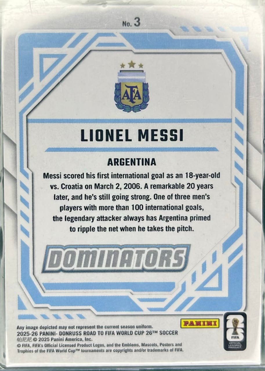 MESSI PANINI DONRUSS WC 2026, foto 2