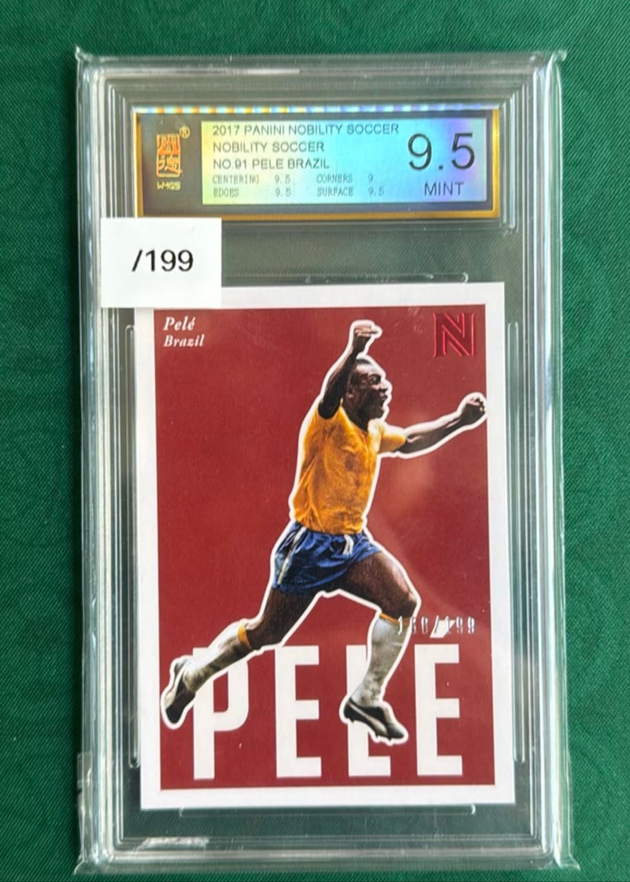 2017 Panini Nobility Soccer Pelé · Numerada /199