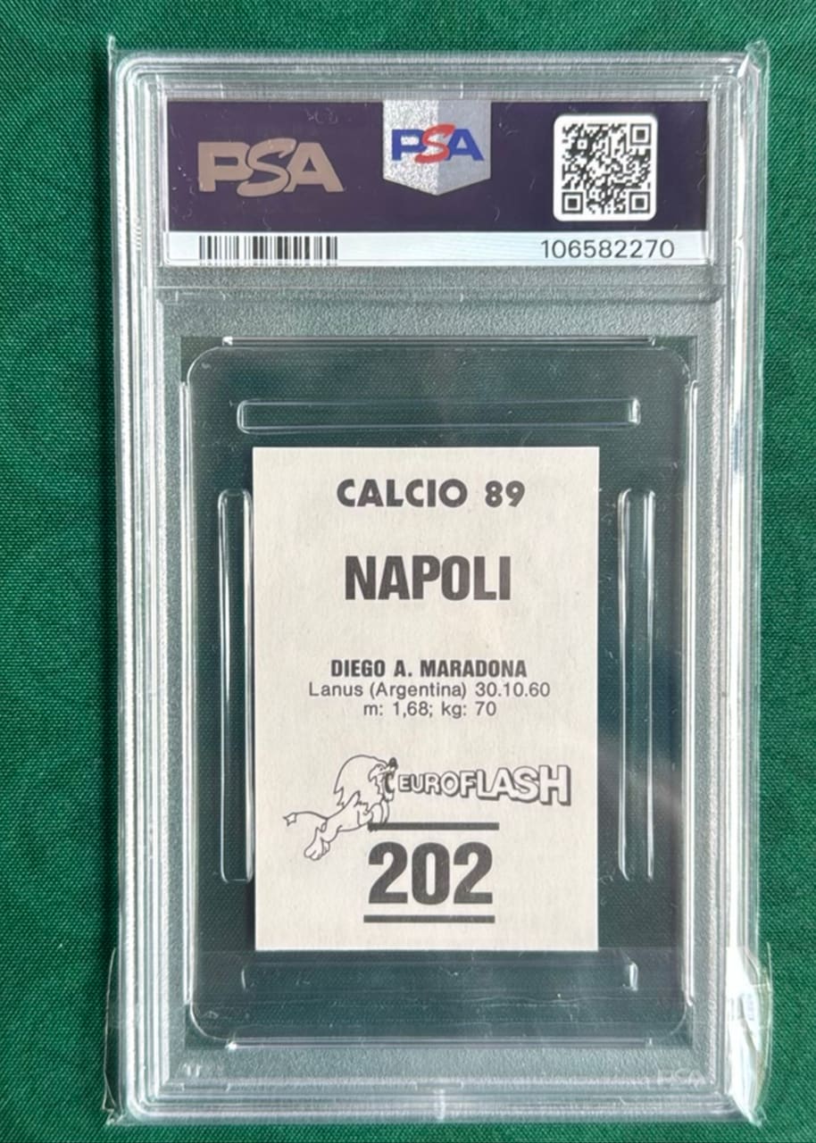 1988 Euroflash Calcio '89 Diego Maradona, foto 2