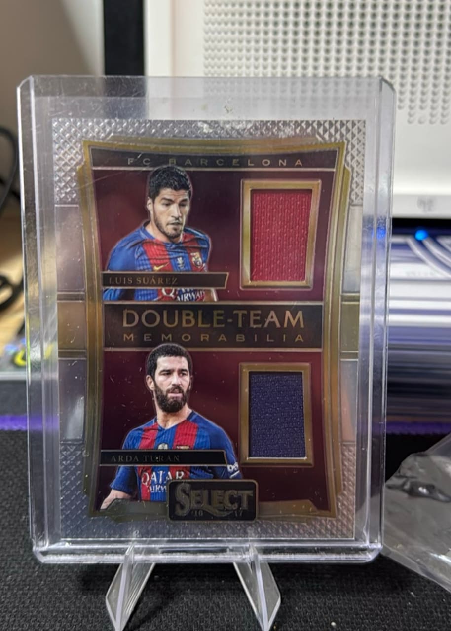 2016-17 Panini Select Soccer Luis Suárez / Arda Turan