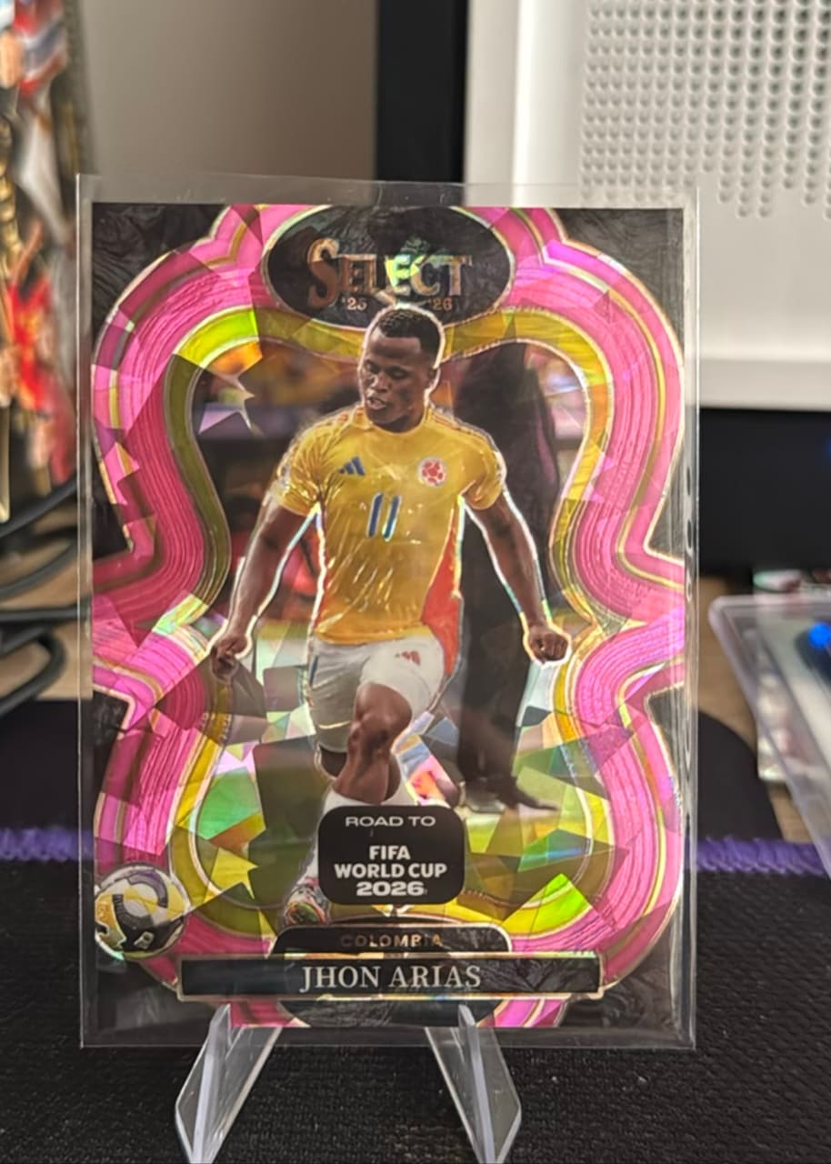 2025-26 Panini Select Road to FIFA World Cup 2026 Soccer Jhon Arias