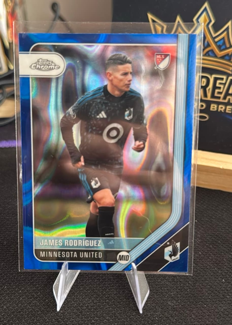 2026 Topps Chrome MLS James Rodriguez