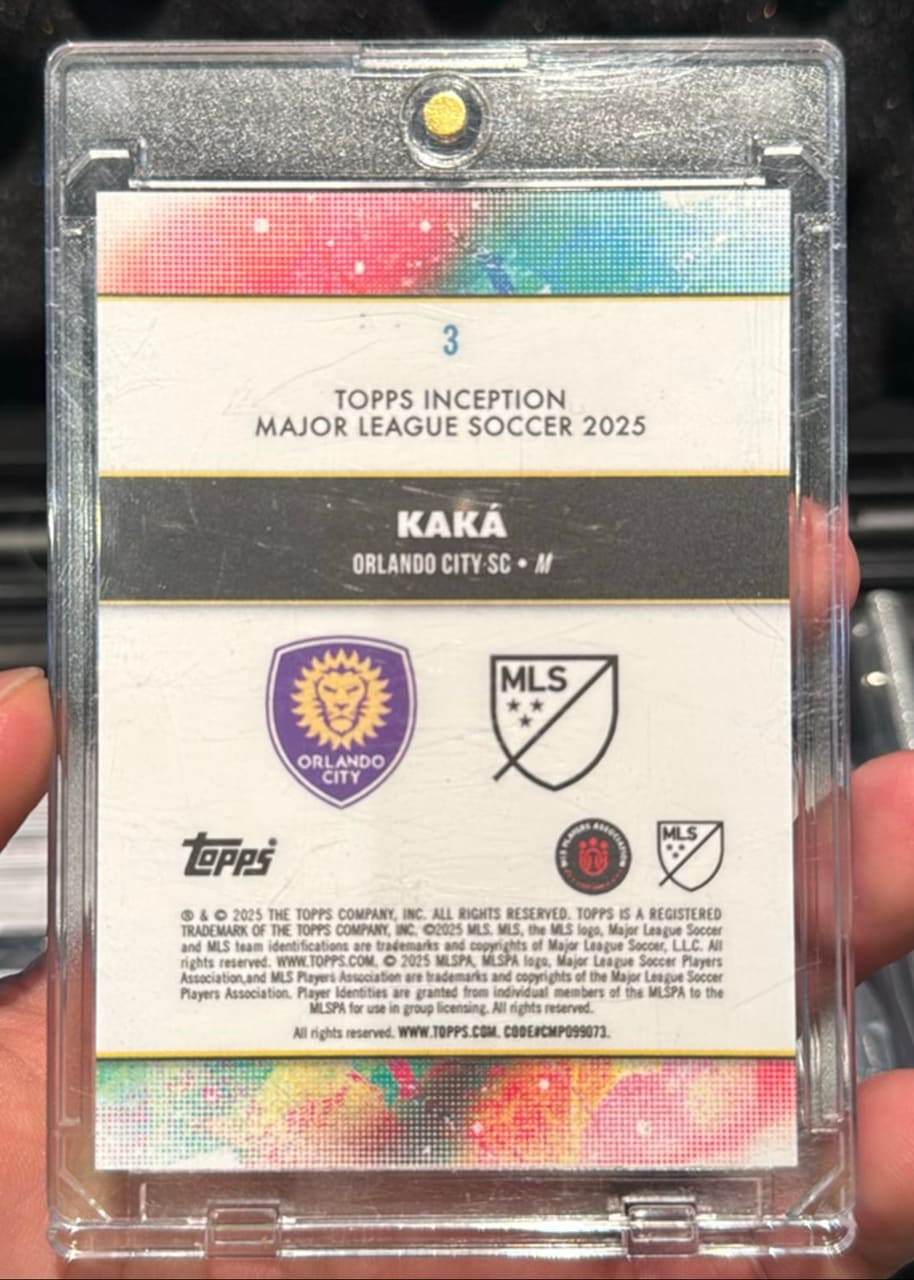 2025 Topps Inception Major League Soccer 2025 Kaká, foto 2