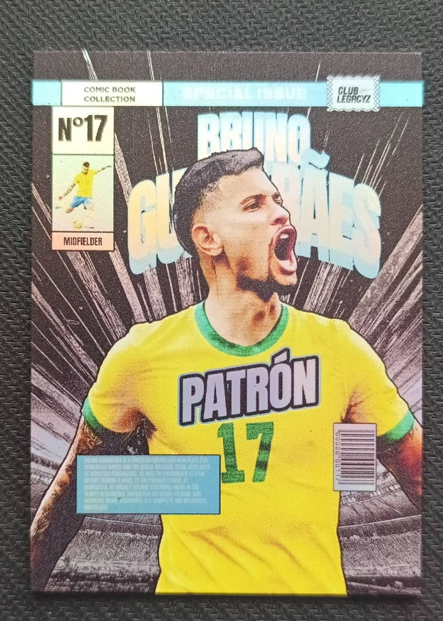 Club Legwiz Comic Book Collection Bruno Guimarães · Numerada 14/50