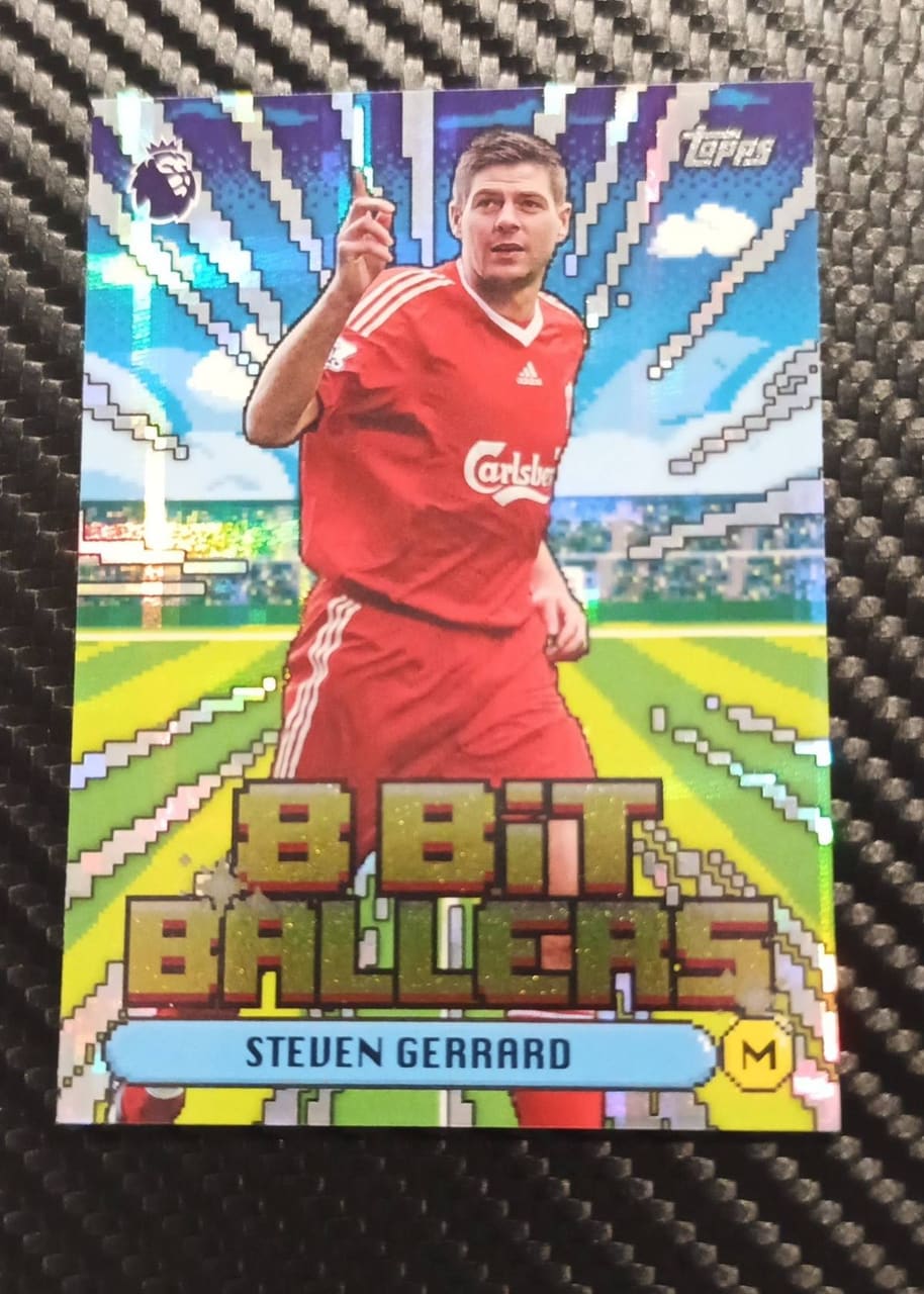 2024-25 Topps 8-Bit Ballers Steven Gerrard