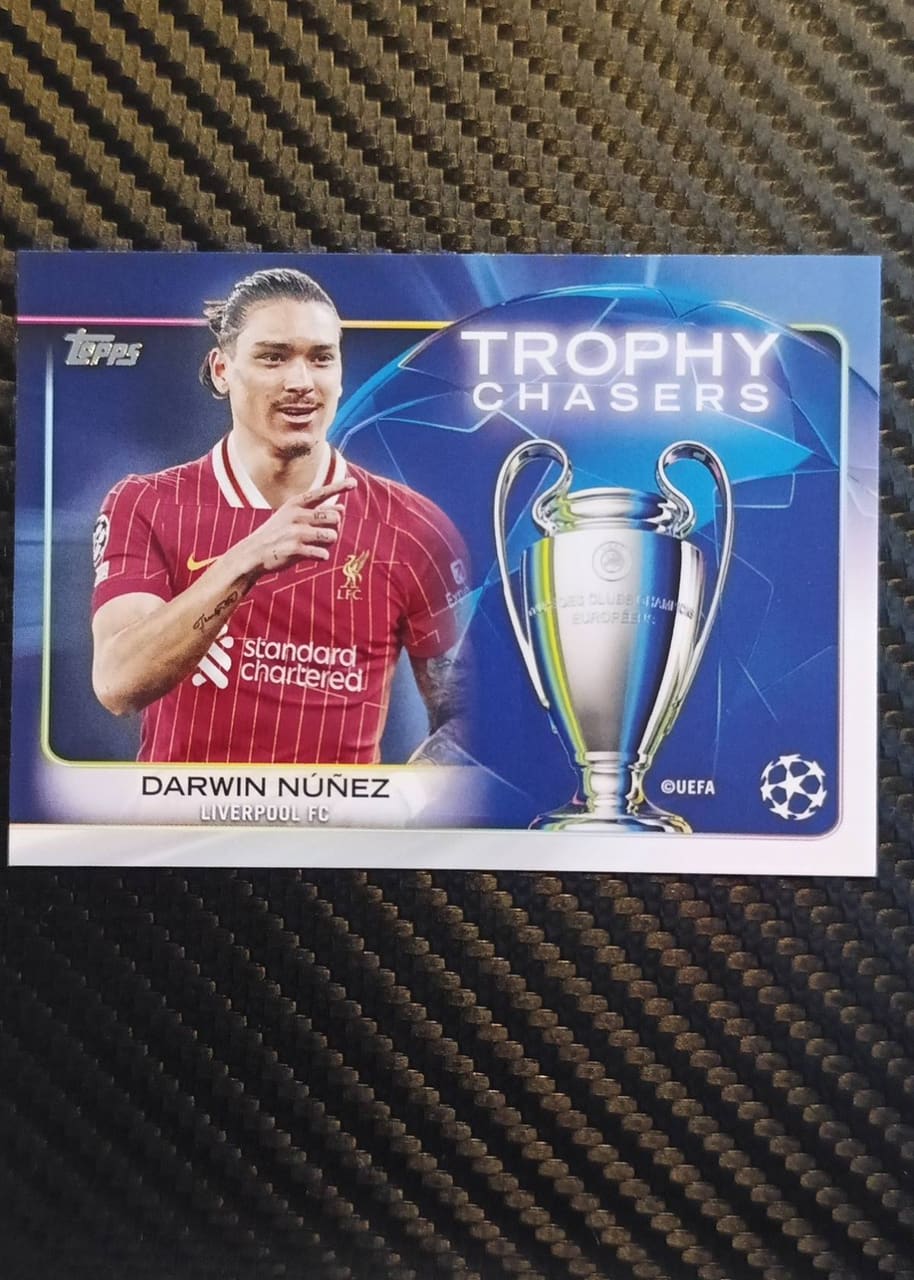 2025 Topps Trophy Chasers Darwin Núñez