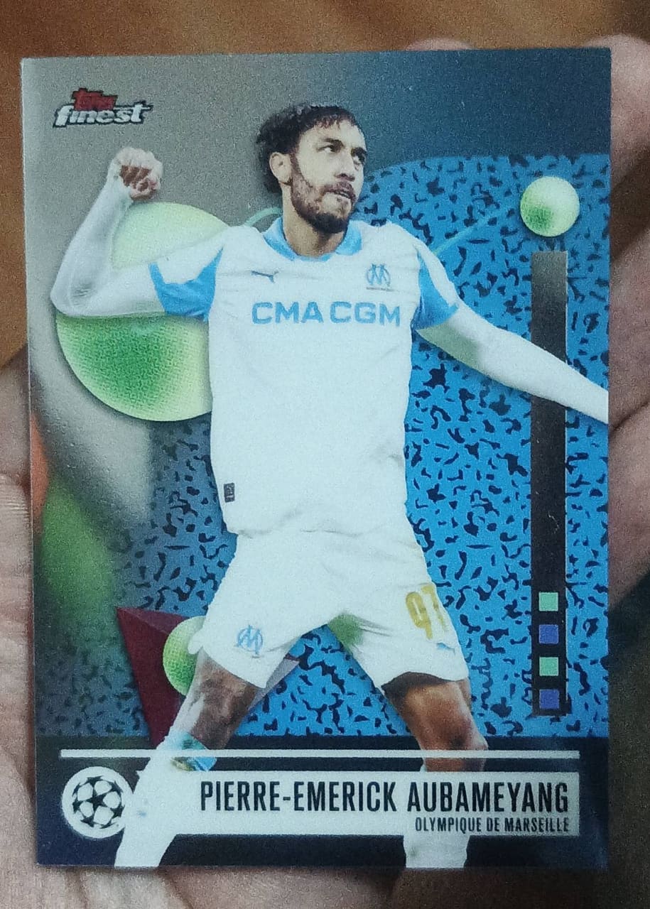 2026 Topps Finest UEFA Champions League Pierre-Emerick Aubameyang