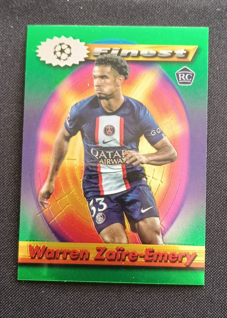 2023 Topps Finest UEFA Champions League Warren Zaire-Emery