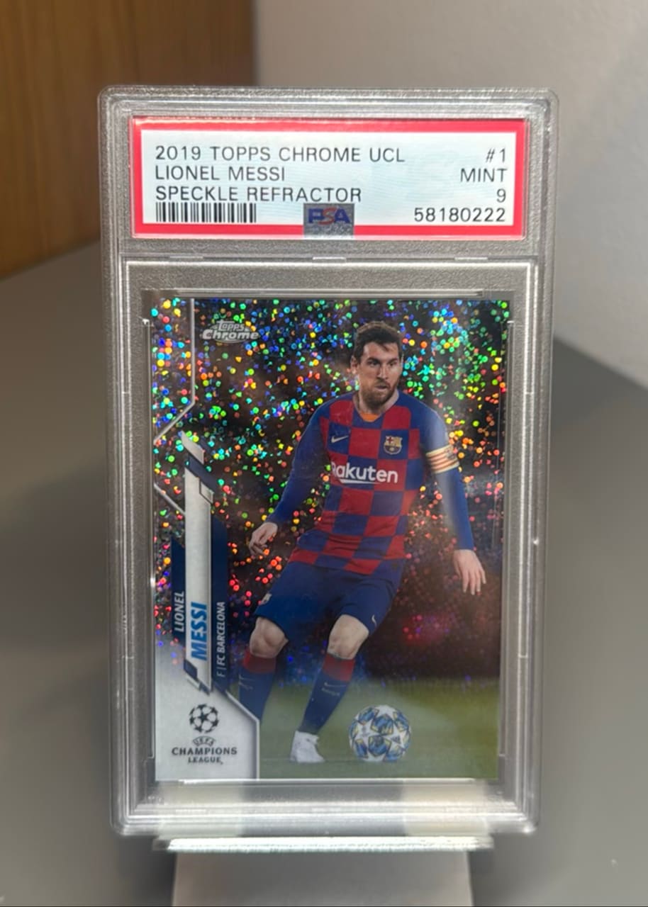 2019 Topps Chrome UCL Lionel Messi