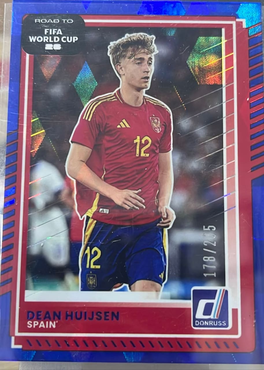 2025-26 Panini Donruss Road to FIFA World Cup Soccer Dean Huijsen