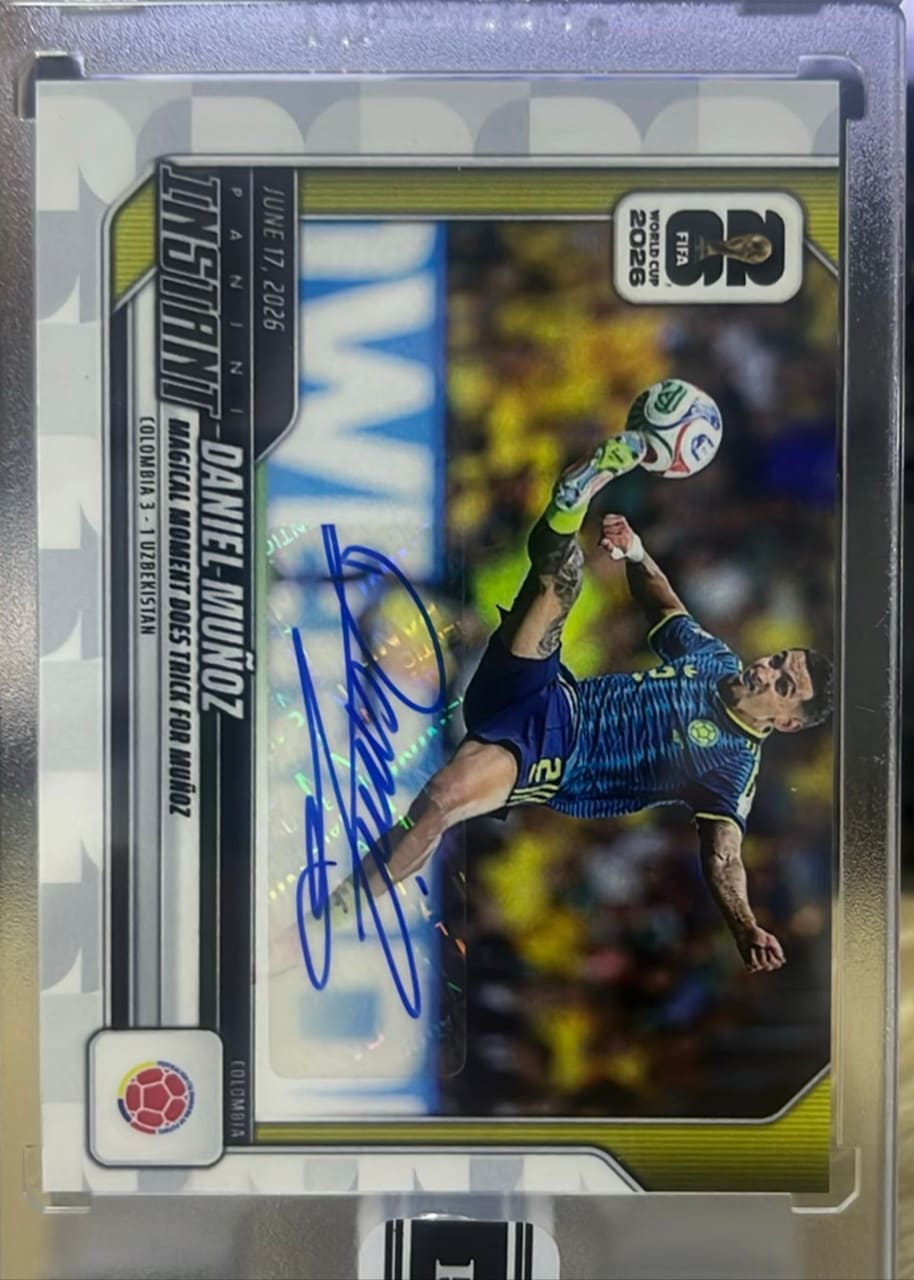 2026 Panini Instant FIFA World Cup Soccer Daniel Muñoz · Numerada 29/99