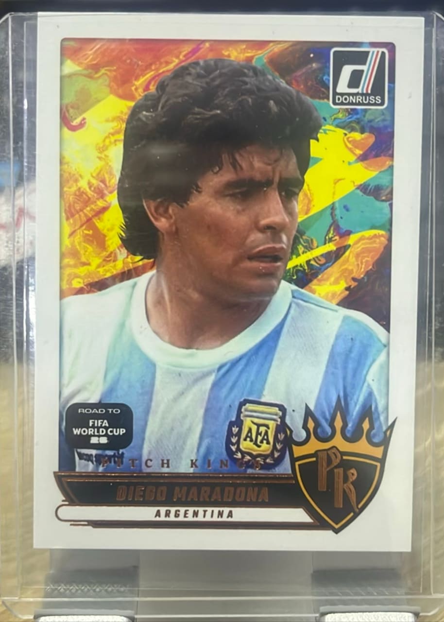 2025-26 Panini Donruss Road to FIFA World Cup Soccer Diego Maradona