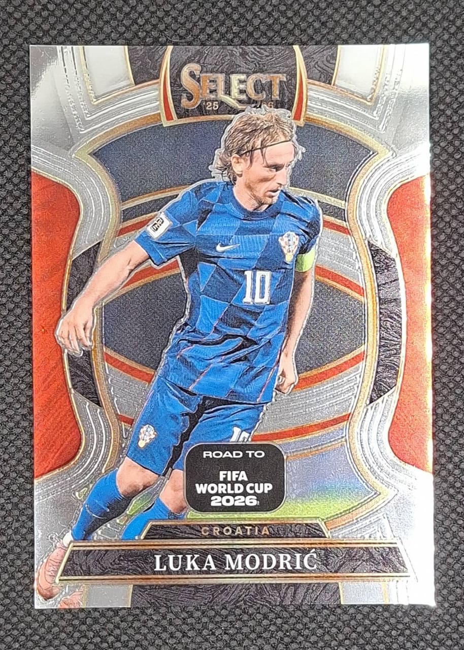 2025-26 Panini Select Road to FIFA World Cup 2026 Soccer Luka Modrić