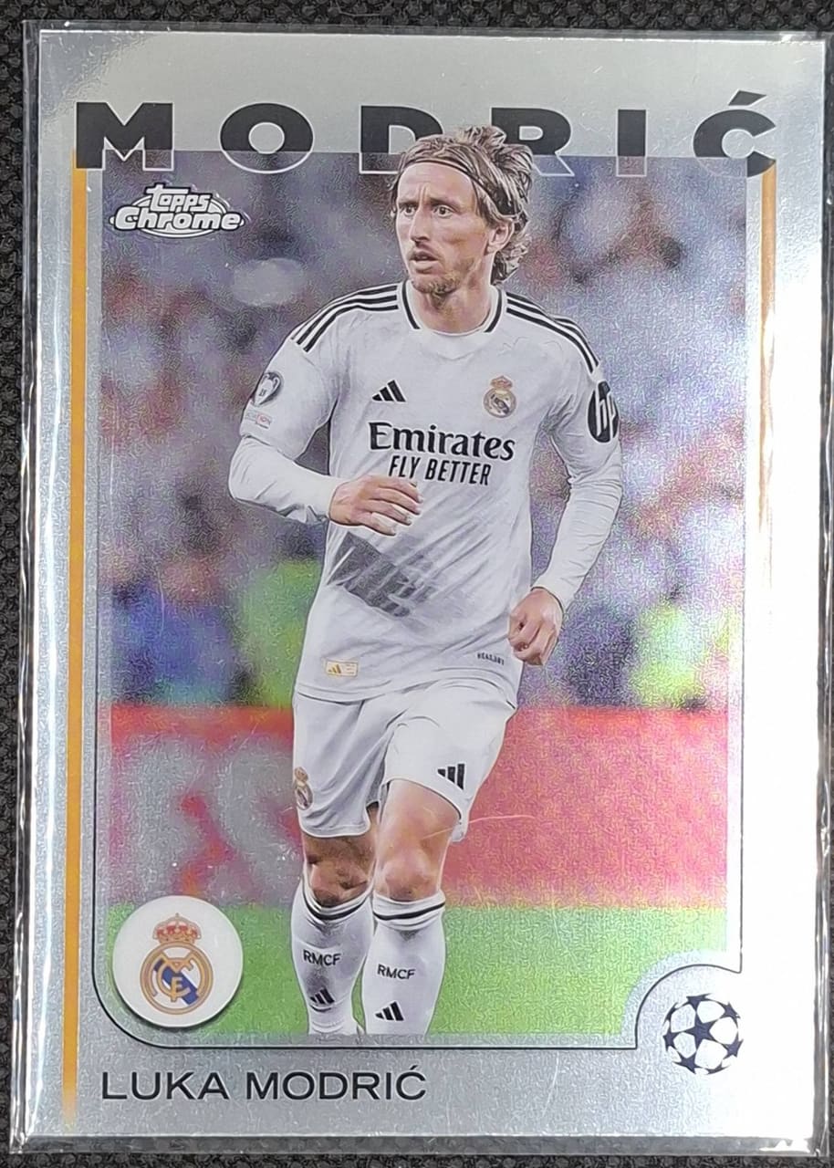2024-25 Topps Chrome UEFA Champions League Luka Modrić