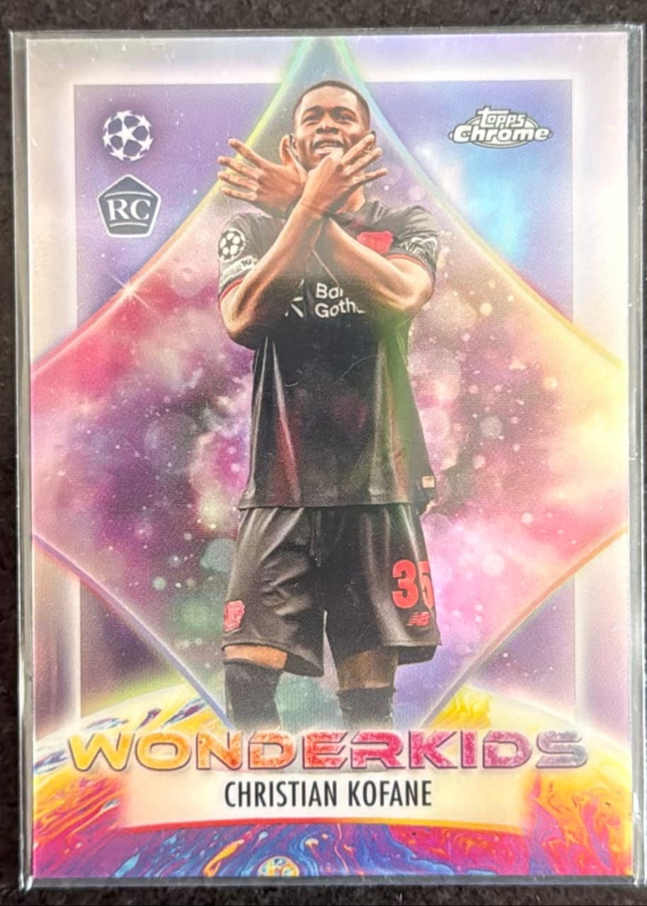 2025-26 Topps Chrome UEFA Champions League Christian Kofane