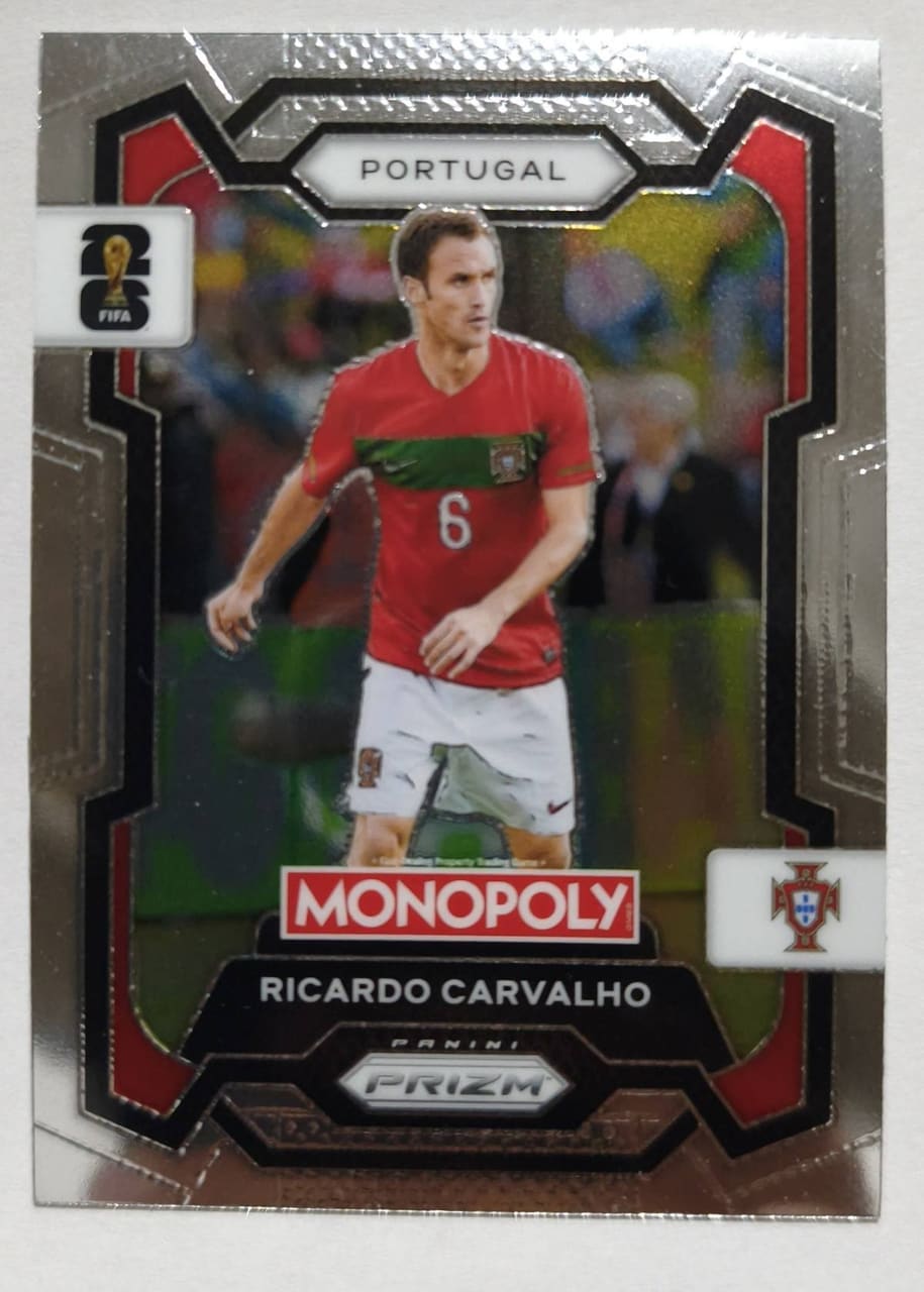2026 Panini Monopoly Prizm FIFA World Cup 26 Ricardo Carvalho