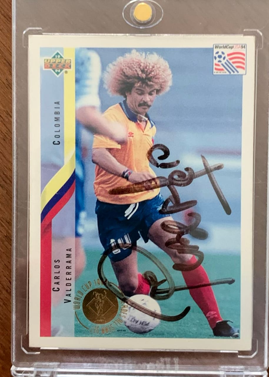 1994 Upper Deck World Cup USA94 Carlos Valderrama