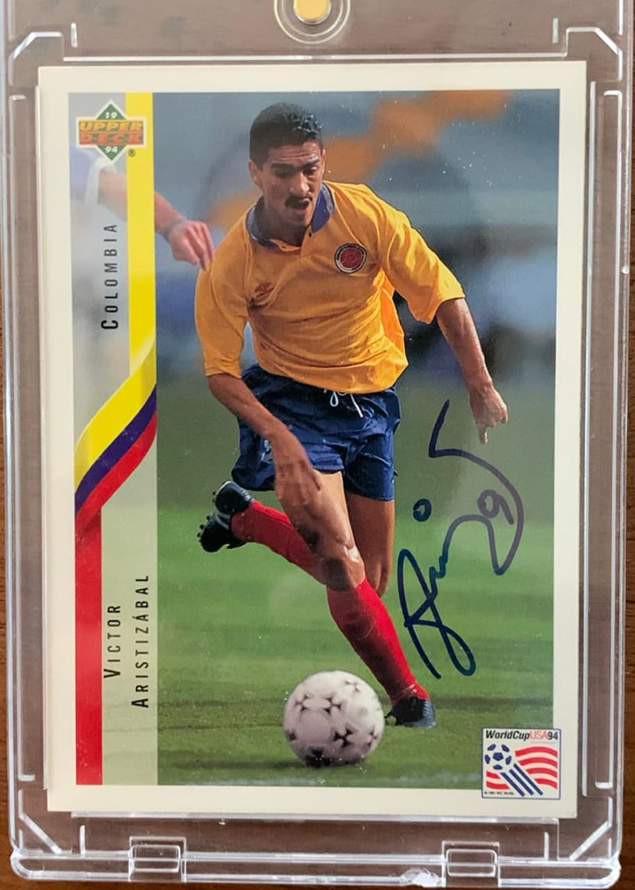 1994 Upper Deck World Cup USA 94 Víctor Aristizábal