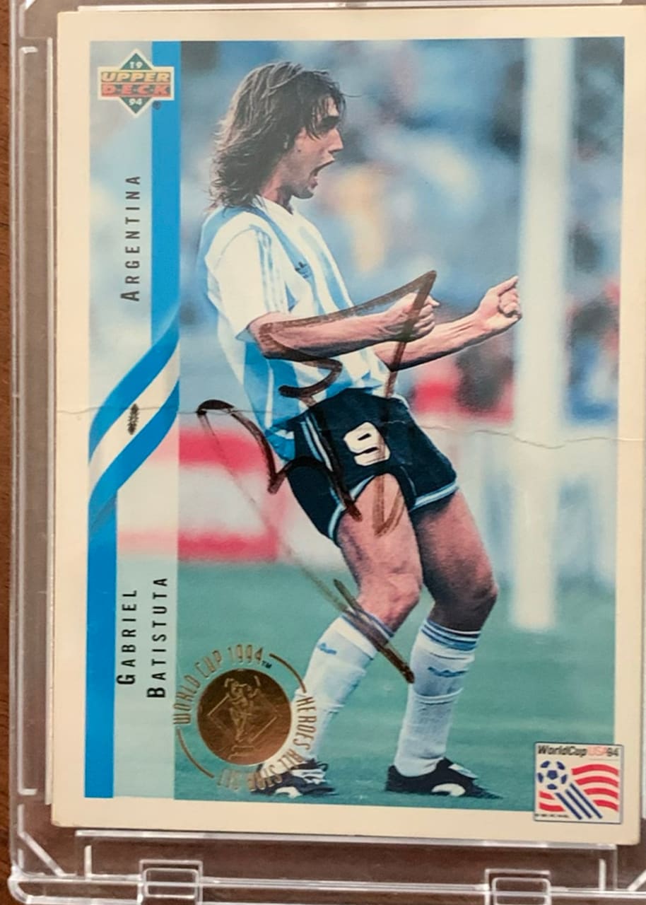 1994 Upper Deck World Cup Soccer Gabriel Batistuta