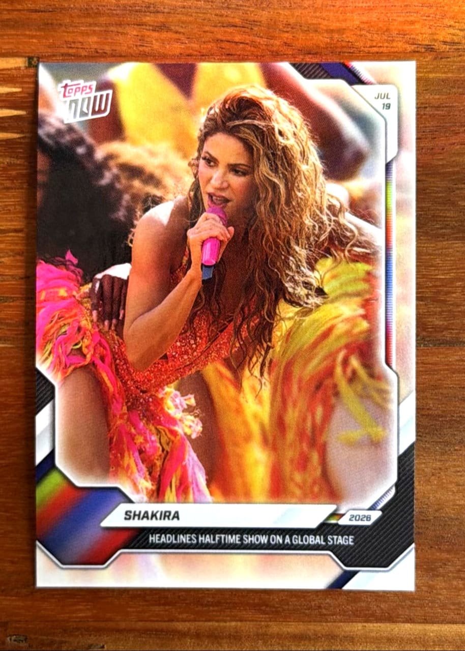 Shakira Topps Now WC