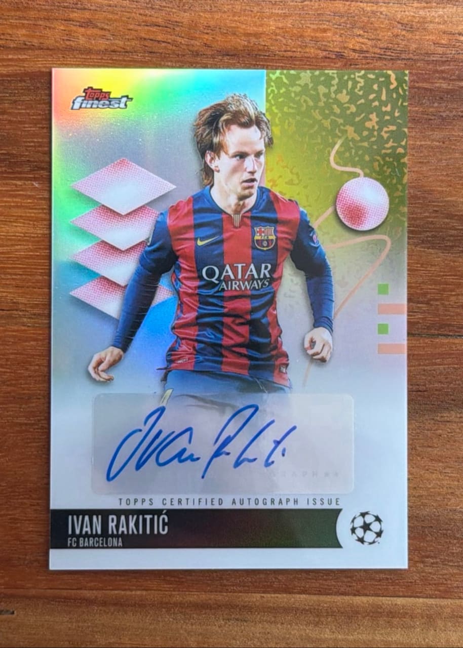 2025-26 Topps Finest UEFA Club Competitions Ivan Rakitić