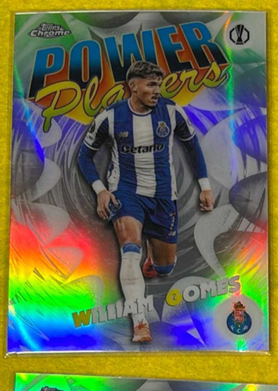 Lote 6 power player topps chrome