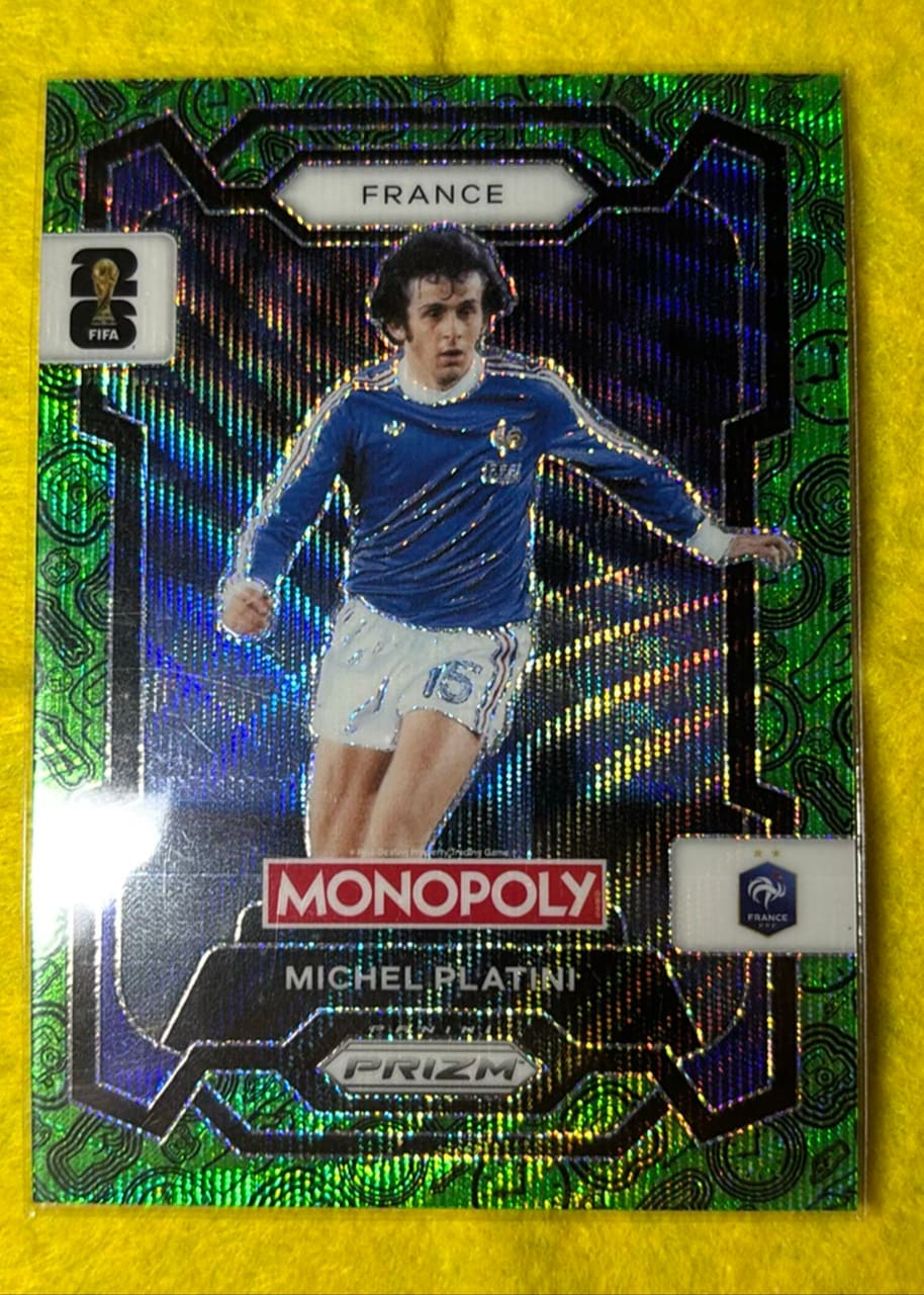 2026 Panini Monopoly Prizm FIFA World Cup 26 Michel Platini