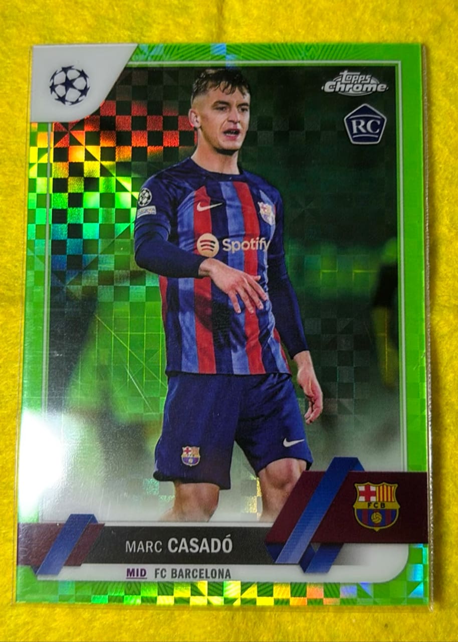 2023 Topps Chrome UEFA Champions League Marc Casadó /399