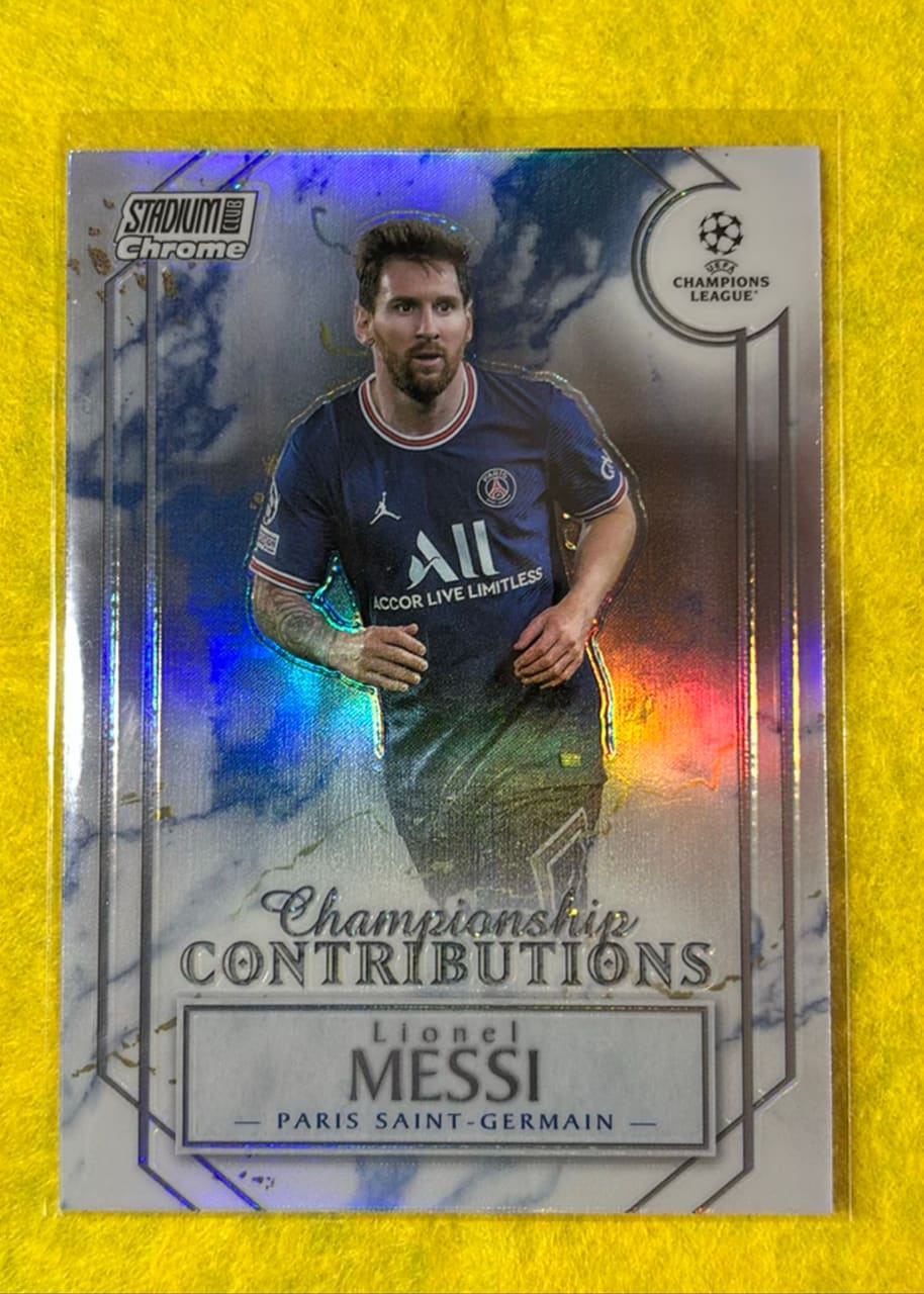 2022 Topps Stadium Club Chrome Lionel Messi