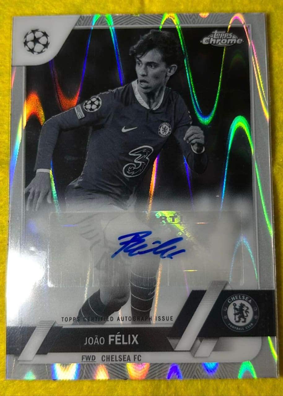 2022-23 Topps Chrome UEFA Auto João Félix