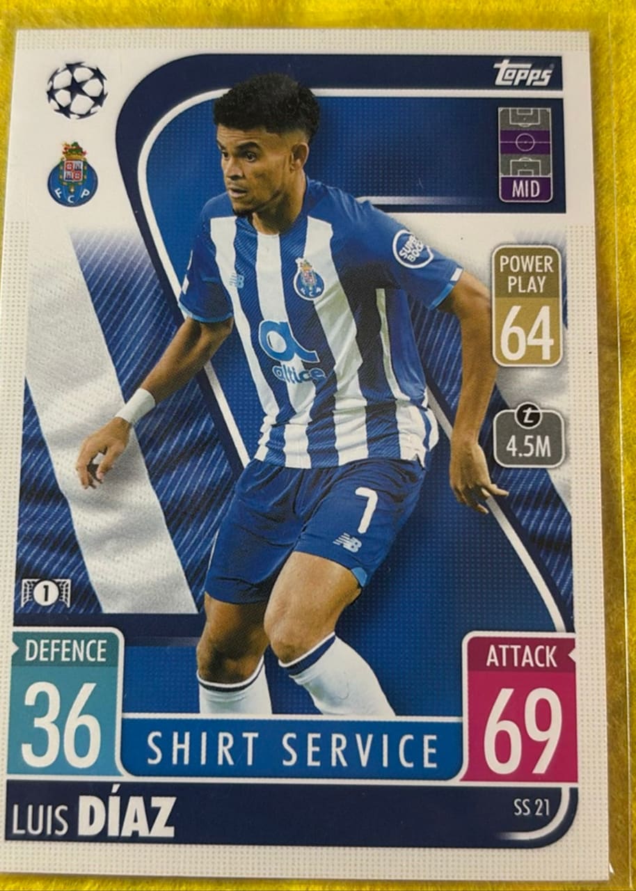 2021 Topps Match Attax Luis Díaz