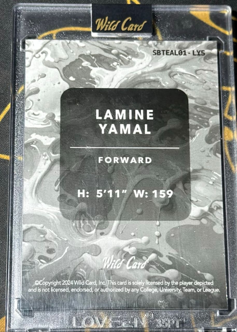 2024 Wild Card Splat Lamine Yamal, foto 2