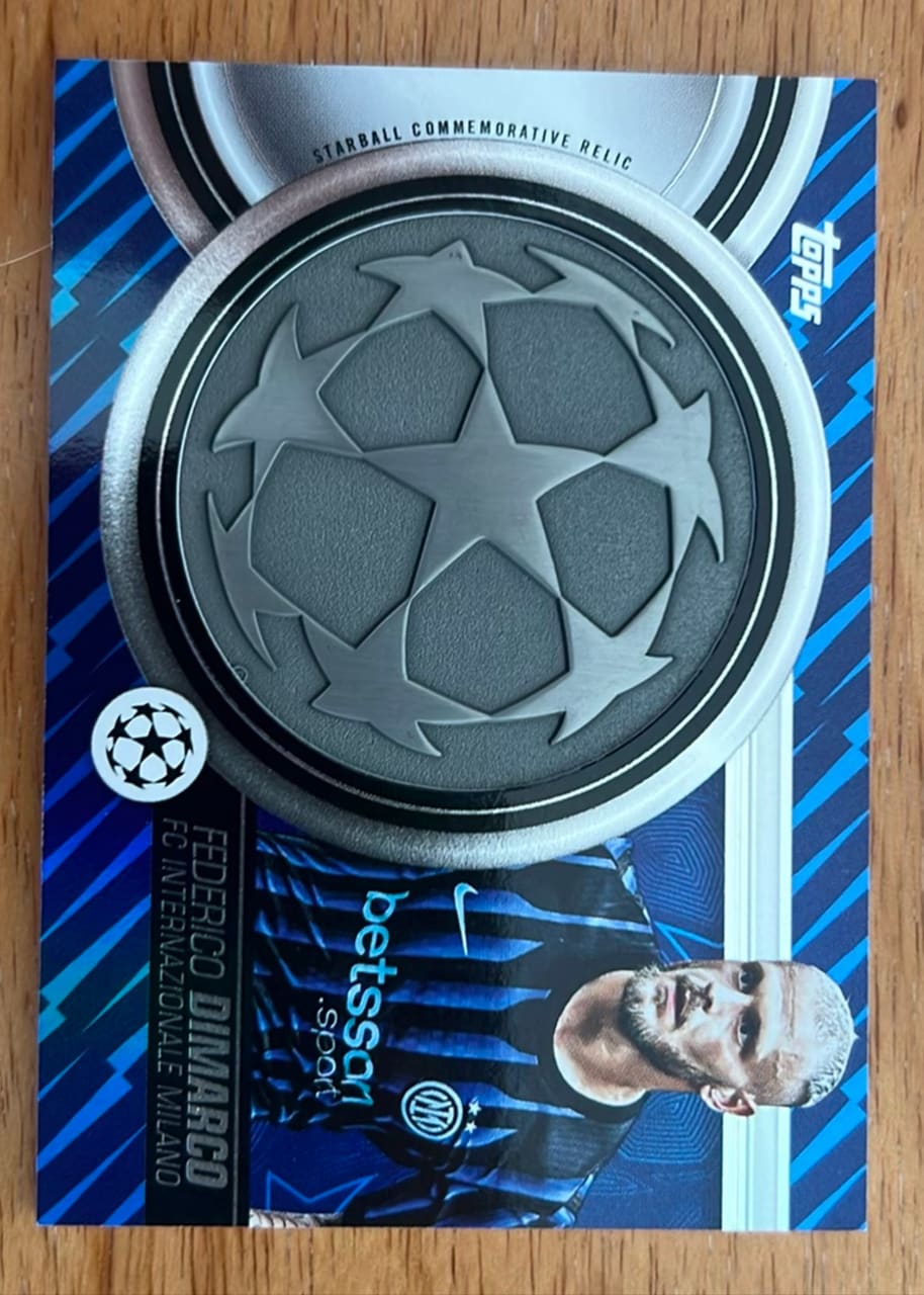 Federico Dimarco Inter de Milán – Topps UEFA 2025-26 Starball Relic #SCR-FD