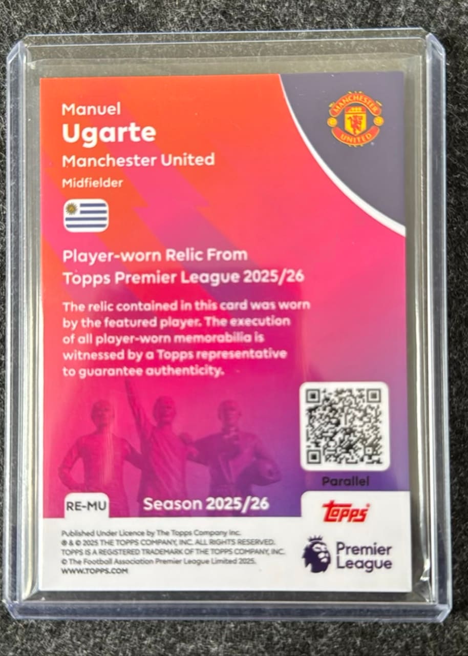 2025-26 Topps Premier League Manuel Ugarte, foto 2