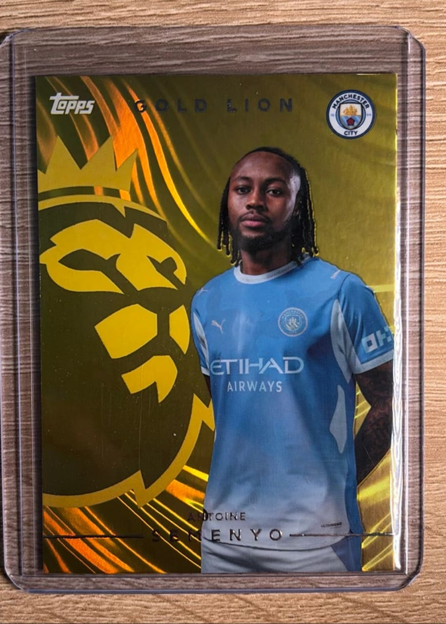 Topps Gold Lion Manchester City Semenyo