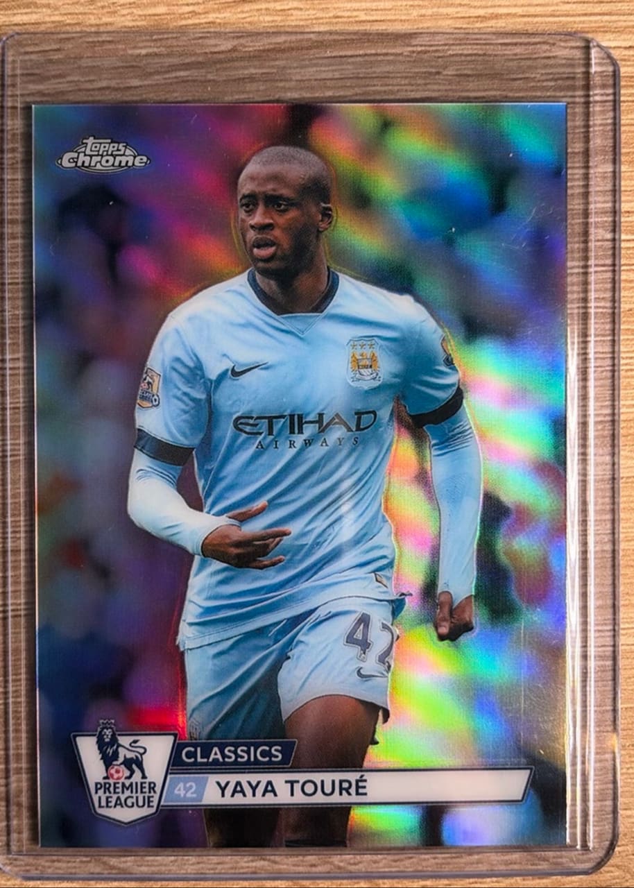 Topps Chrome Premier League Classics Yaya Touré