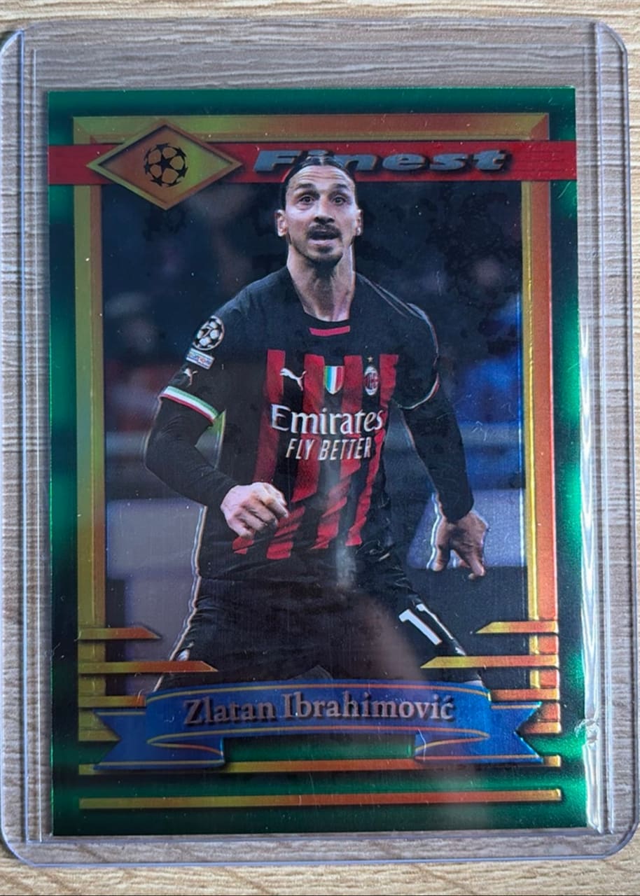 Zlatan Topps Finest Flashback